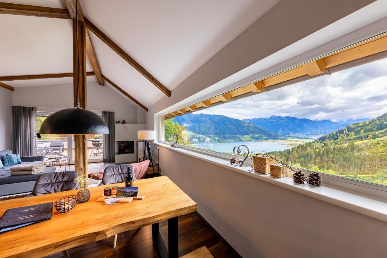 Der Sonnberg Alpinlodges - Apartments Mit Seeblick, Privater Sauna Und Self Check-In Zell am See Extérieur photo