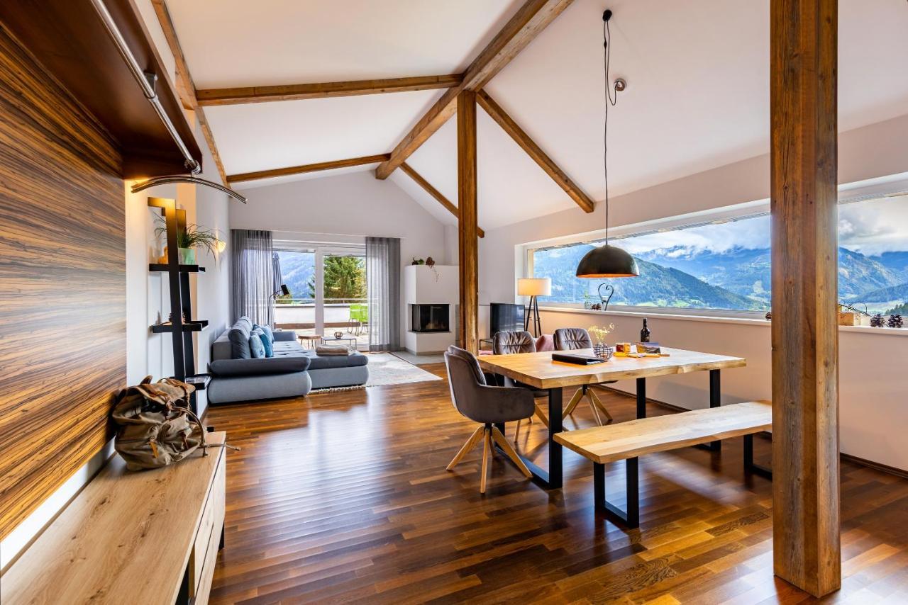 Der Sonnberg Alpinlodges - Apartments Mit Seeblick, Privater Sauna Und Self Check-In Zell am See Extérieur photo